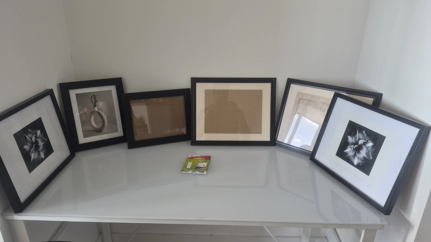 Set of 6 Black Picture Frames - photo 4
