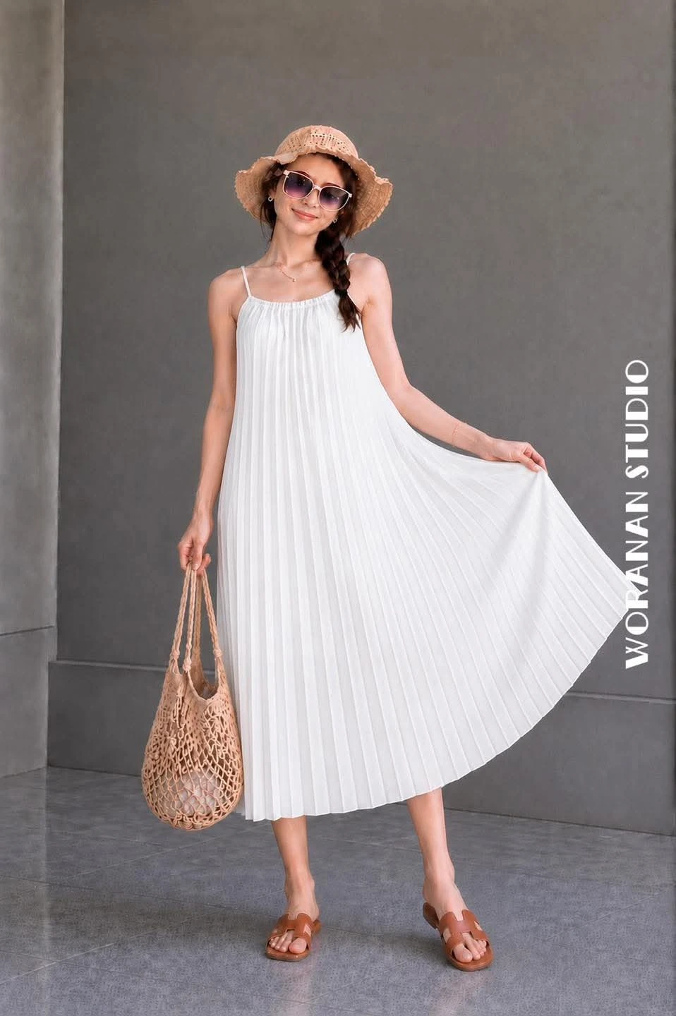 Pleated Dress - photo 4