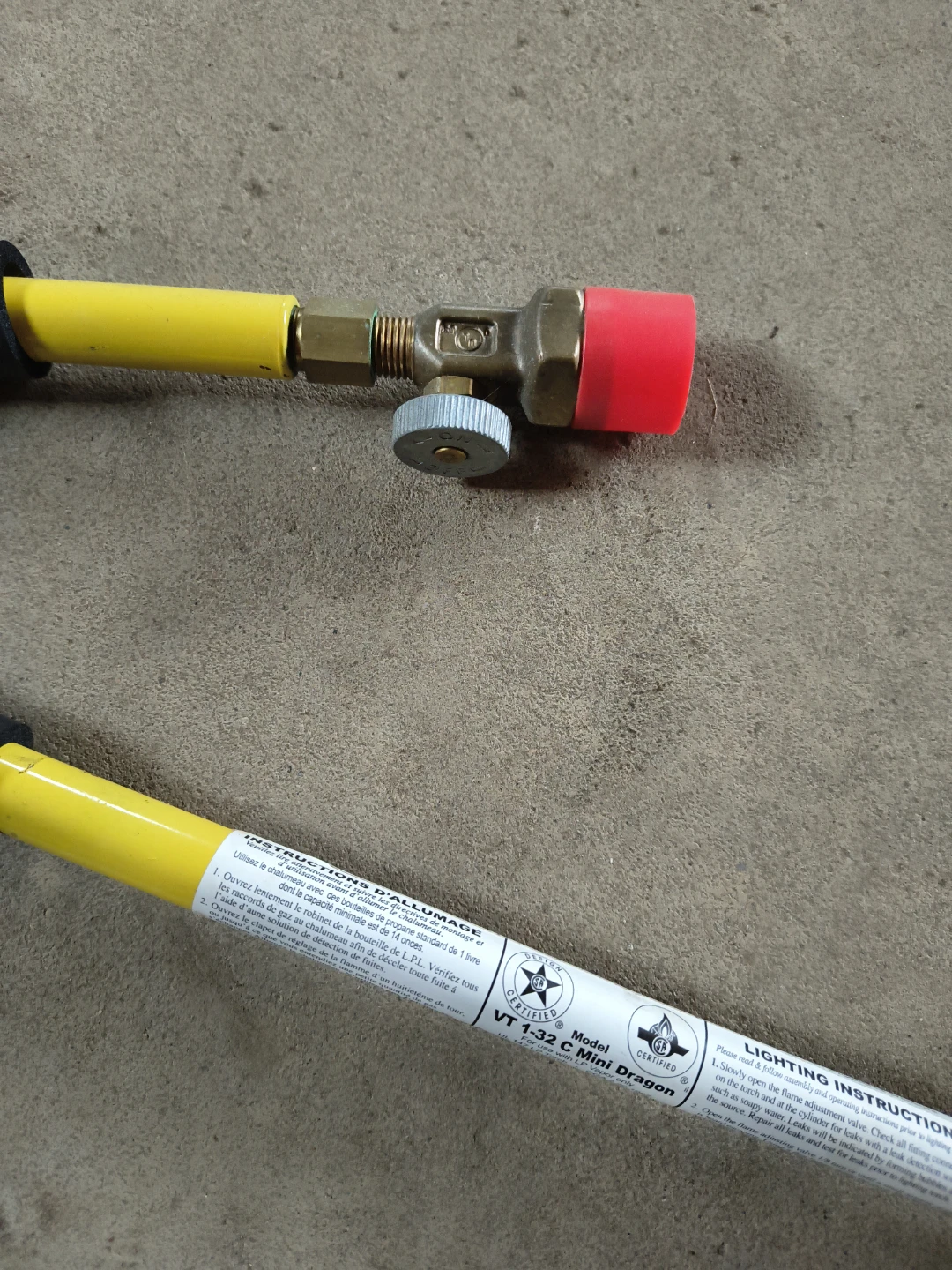 Yellow Model VT 2-32 C Mini Dragon Torch - photo 2