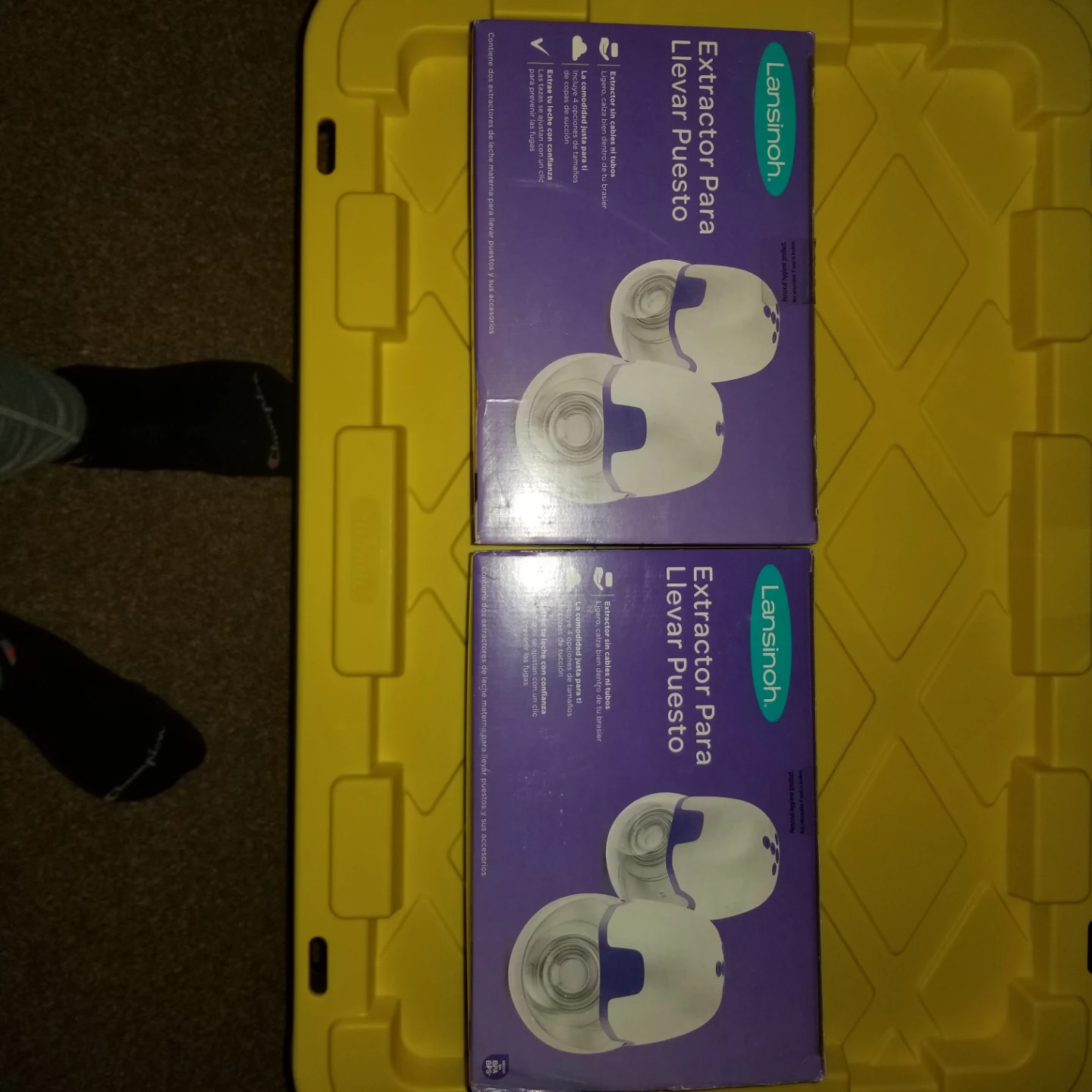 Lansinoh Wearable Electric Breast Pump - 2 Pack - photo 3