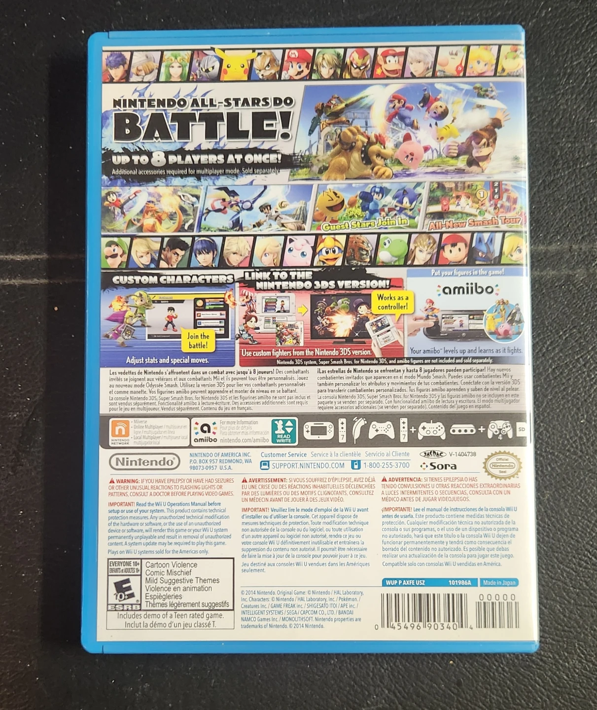 Super Smash Bros. for Wii U - Nintendo Wii U ⚽️ - photo 3