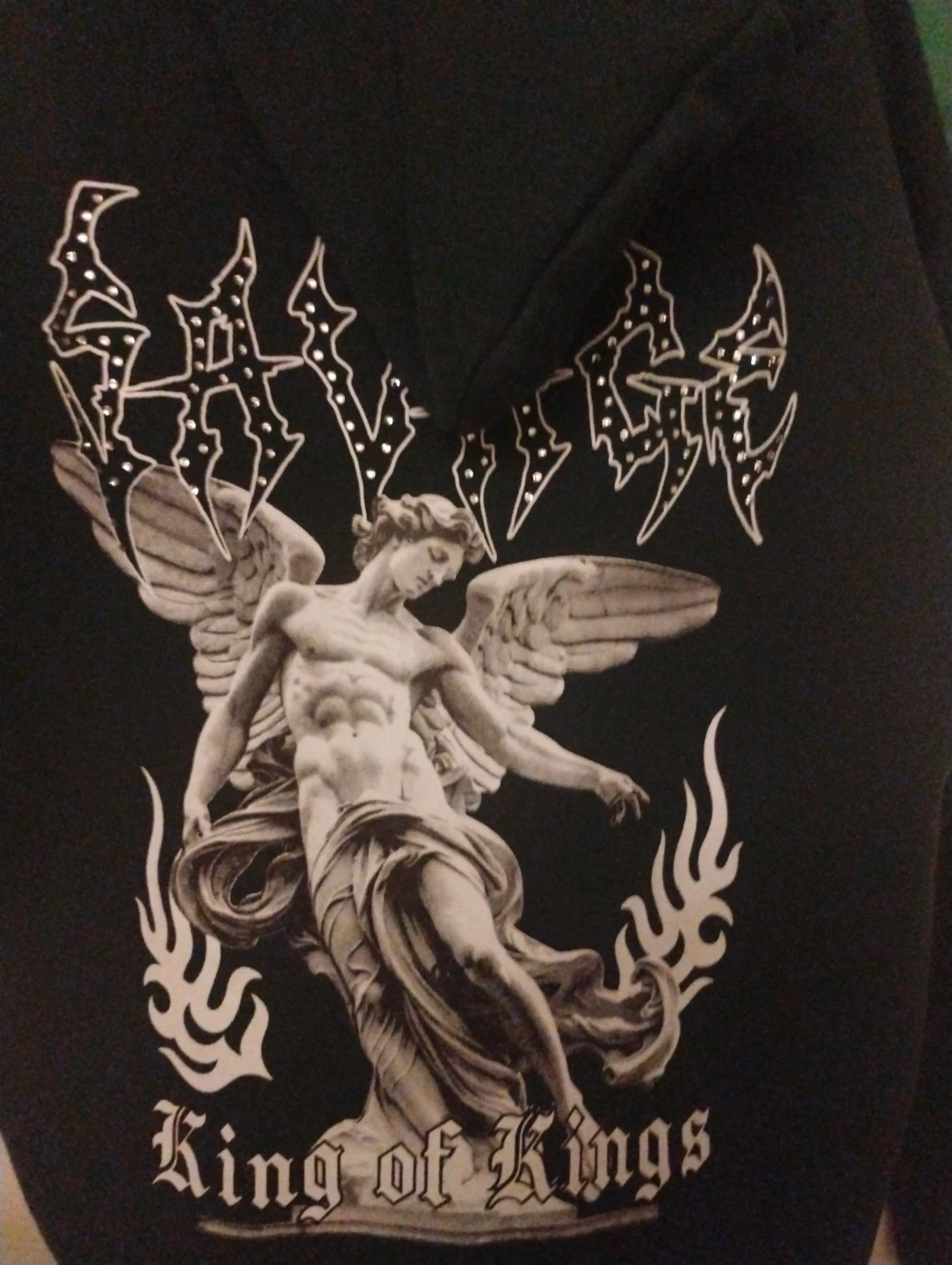 Dark Green Hoodie King of Kings Graphic hoodie - photo 3
