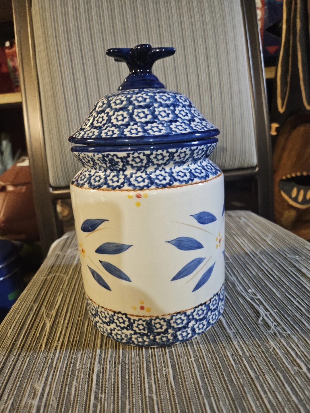 Ceramic Storage Jar with Lid - photo 2
