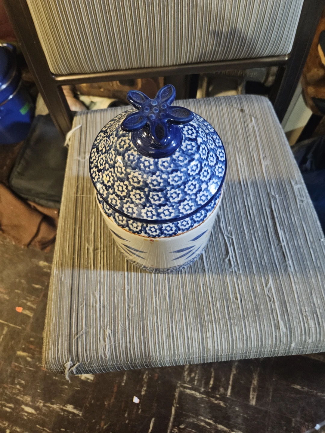 Ceramic Storage Jar with Lid - photo 3