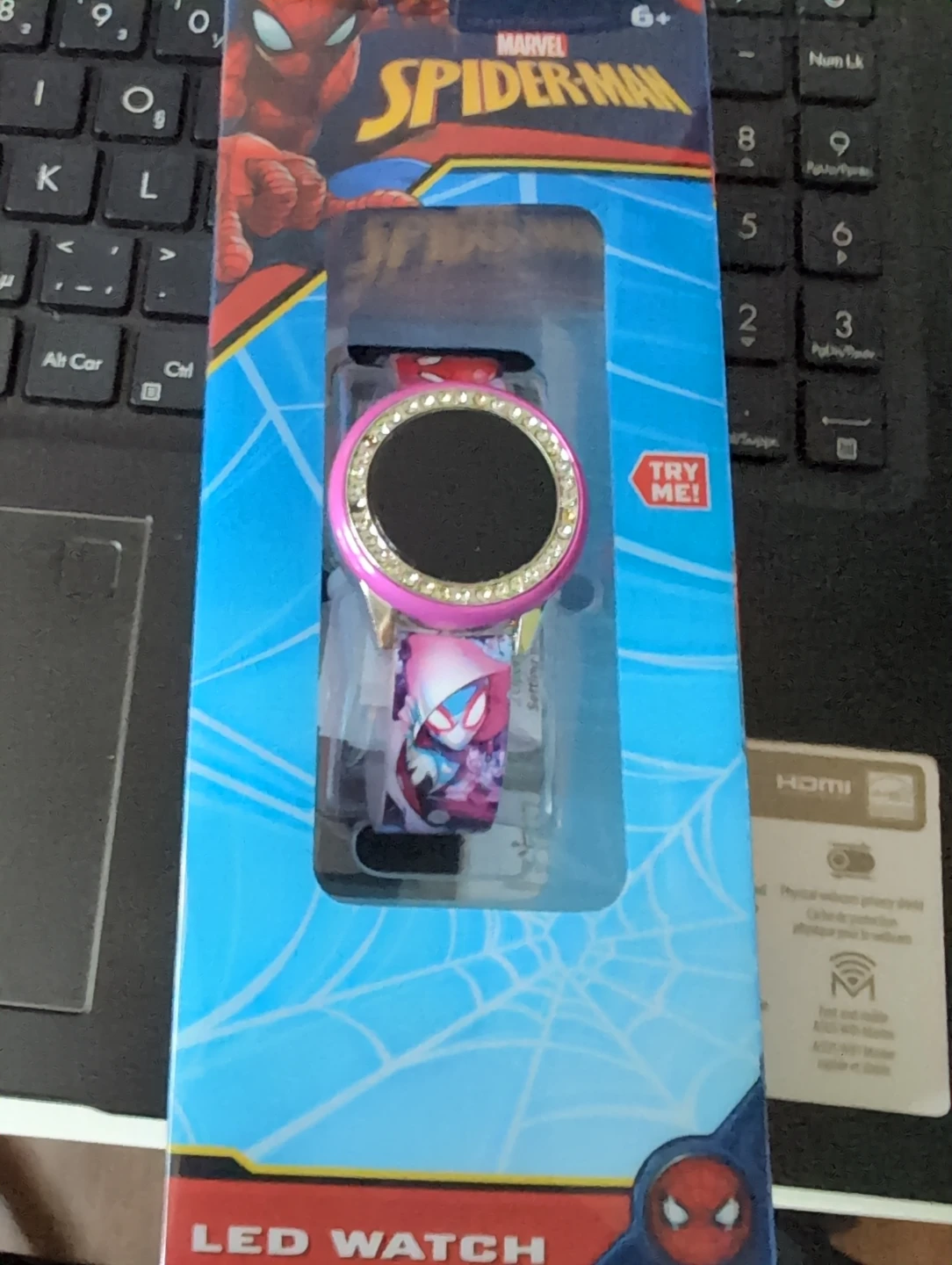 Marvel Spider-Man LED Watch for Kids