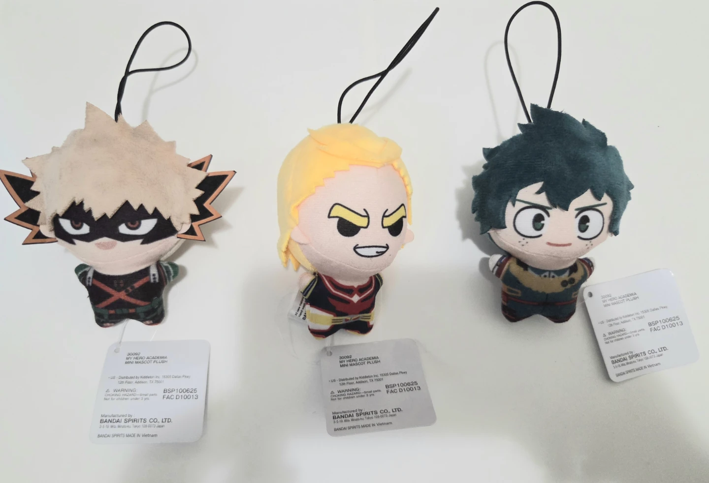 My Hero Academia mini Mascot Plush set