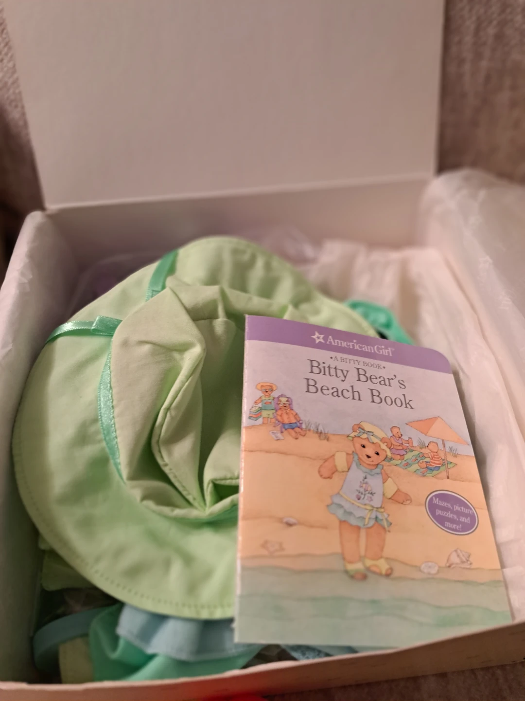 American Girl Bitty Baby Doll with Clothes and Books - photo 3