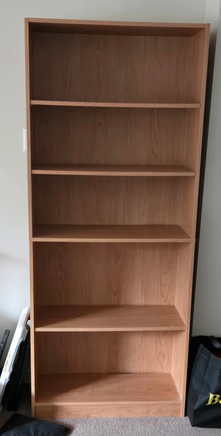 Wooden Bookshelf