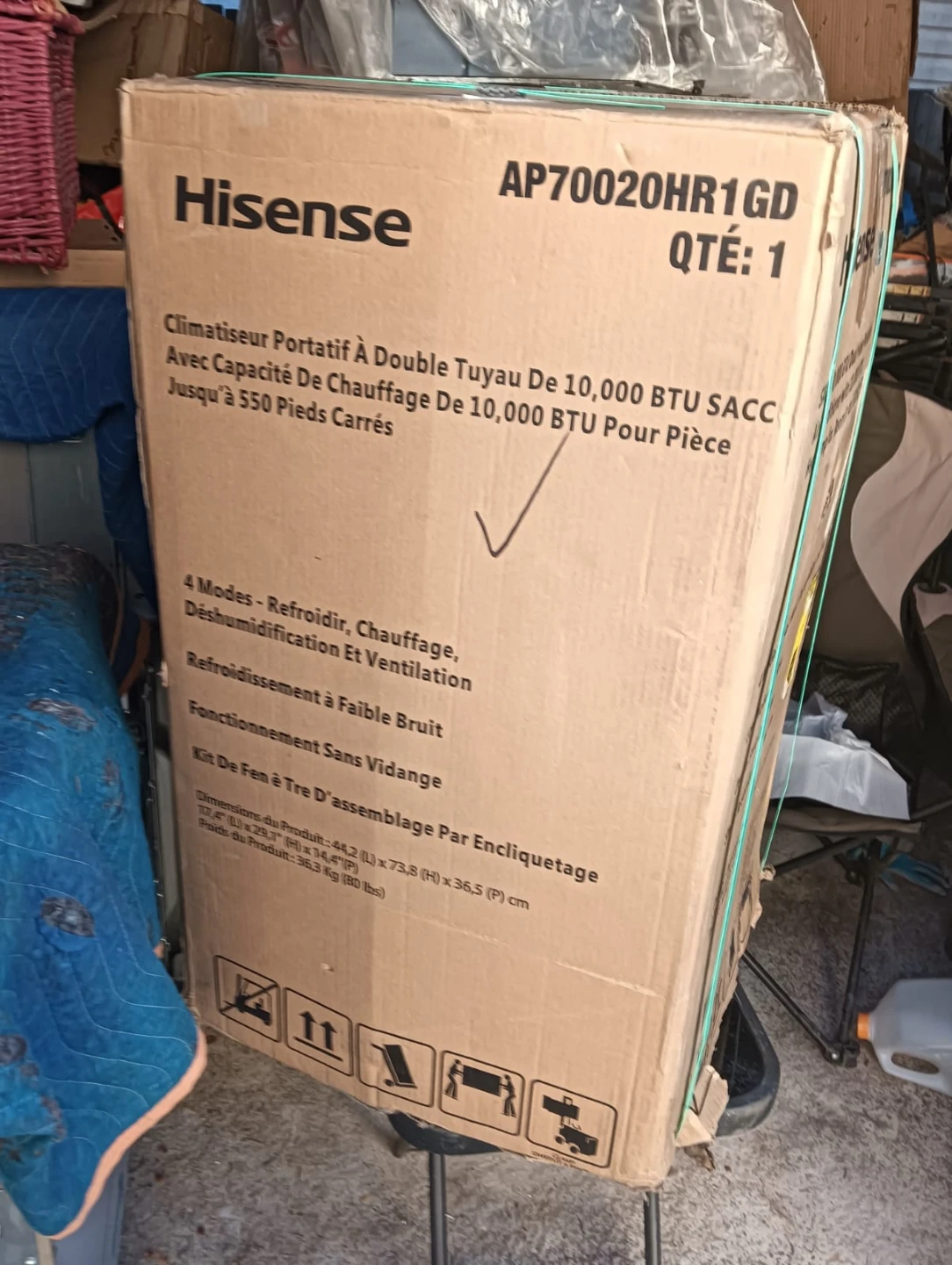 Hisense AP70020HR1GD Portable Air Conditioner