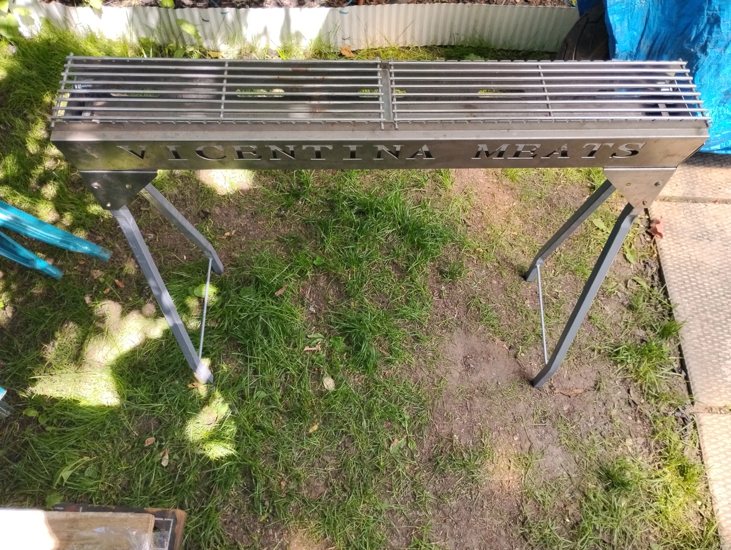 Portable FOLDABLE stainless steel BBQ - photo 4
