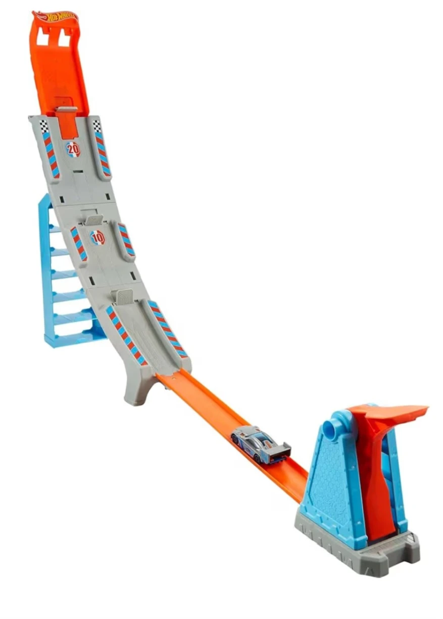 Hot Wheels Toy Car Track Set Hill Climb Champion - photo 3