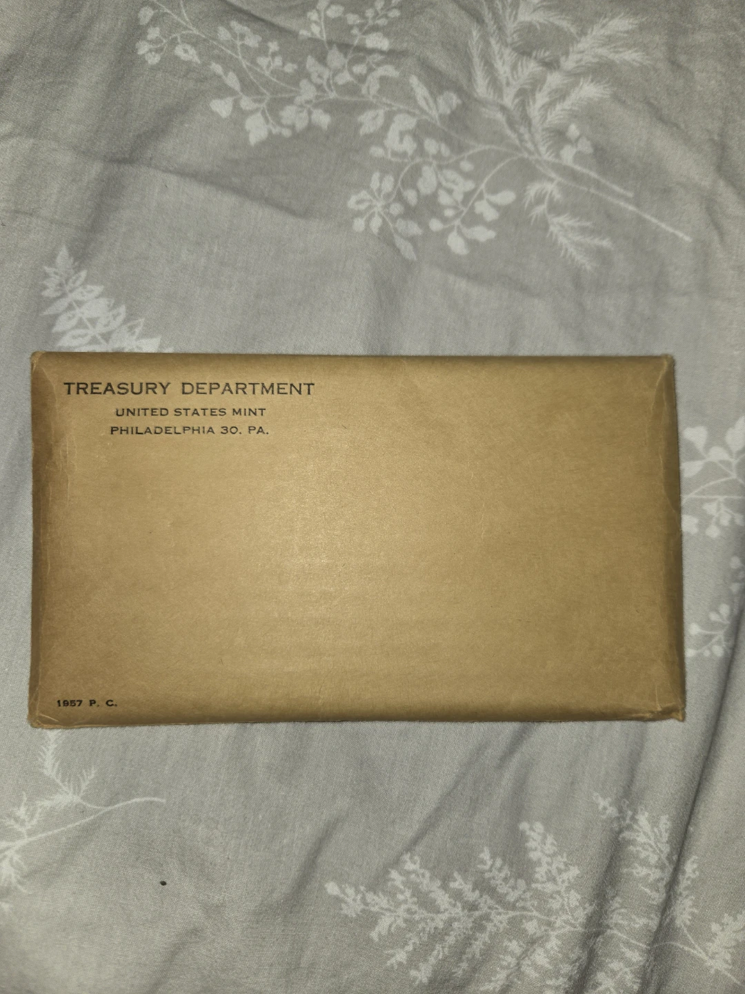 Unopened proof sets from 1957