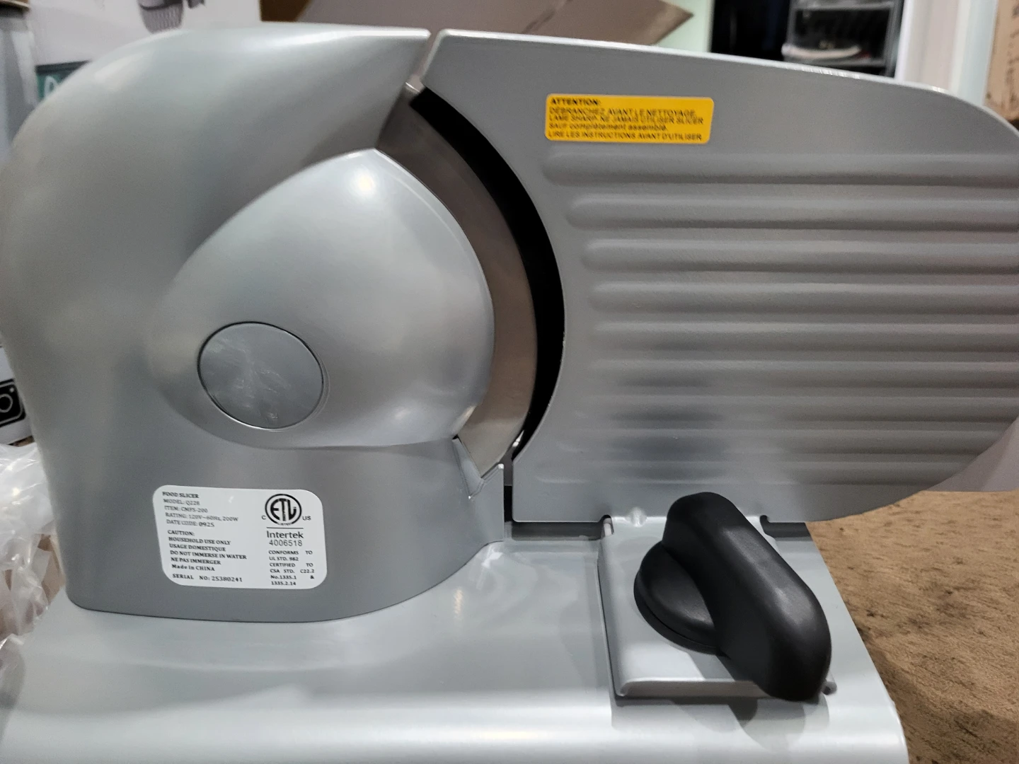 Cusimax Food Slicer CMFS-200/CMFS-201 - photo 4