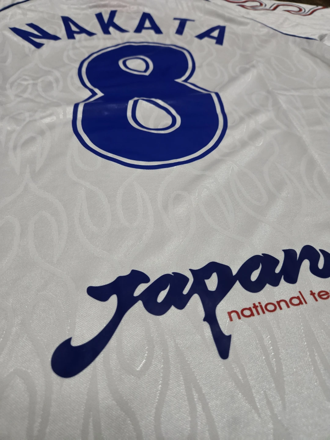 Japan National Team Nakata #8 Soccer Jersey L - photo 5