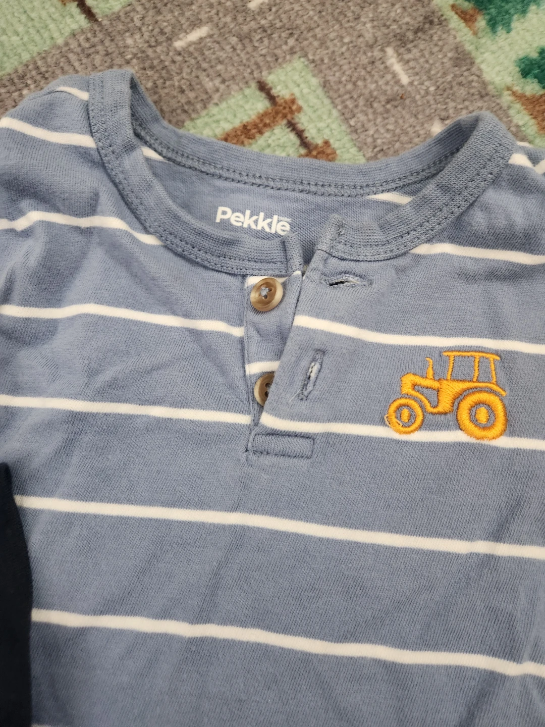 Pekkle 12M Baby Outfit - 2 Tops & Shorts - photo 3