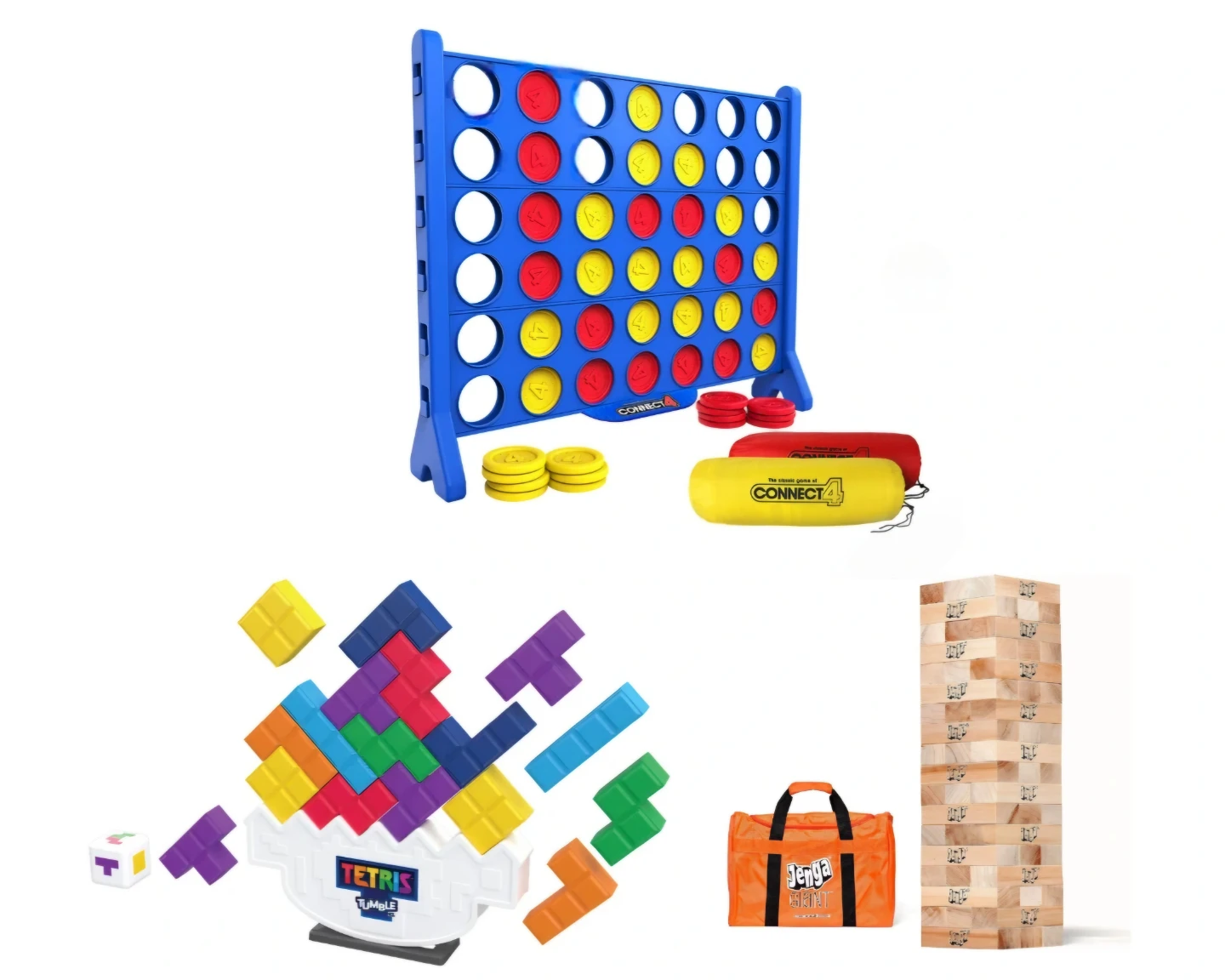 Giant Tetris Tumble XL for RENT - Outdoor games - Party Rentals - photo 3