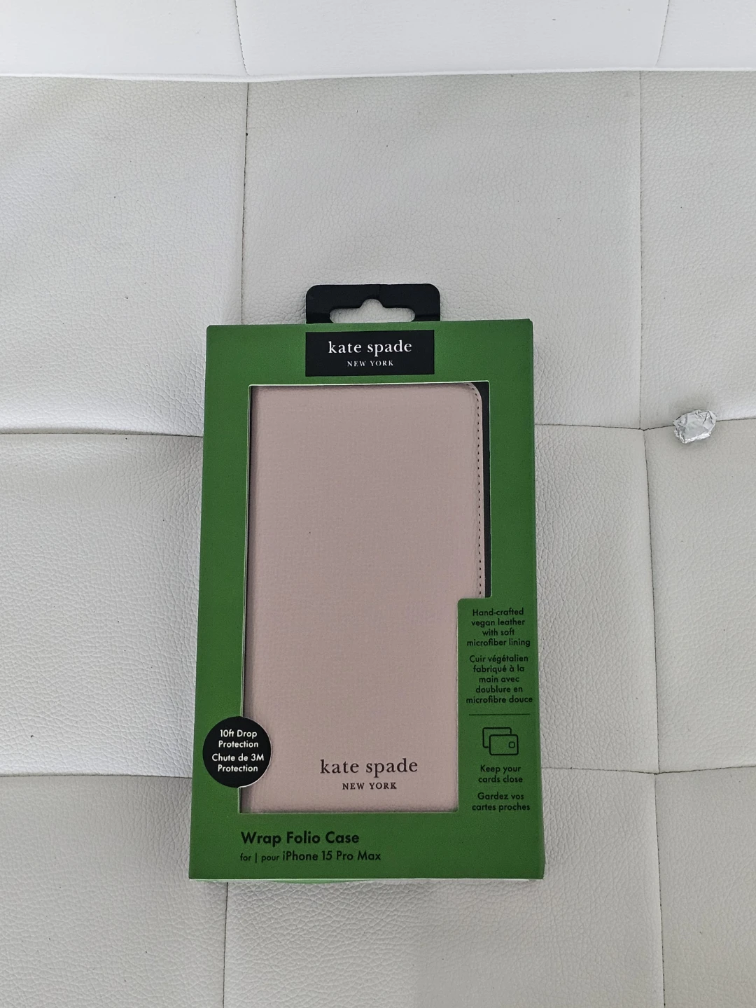 BNIB Kate Spade New York Wrap Folio Case for iPhone 15 Pro Max