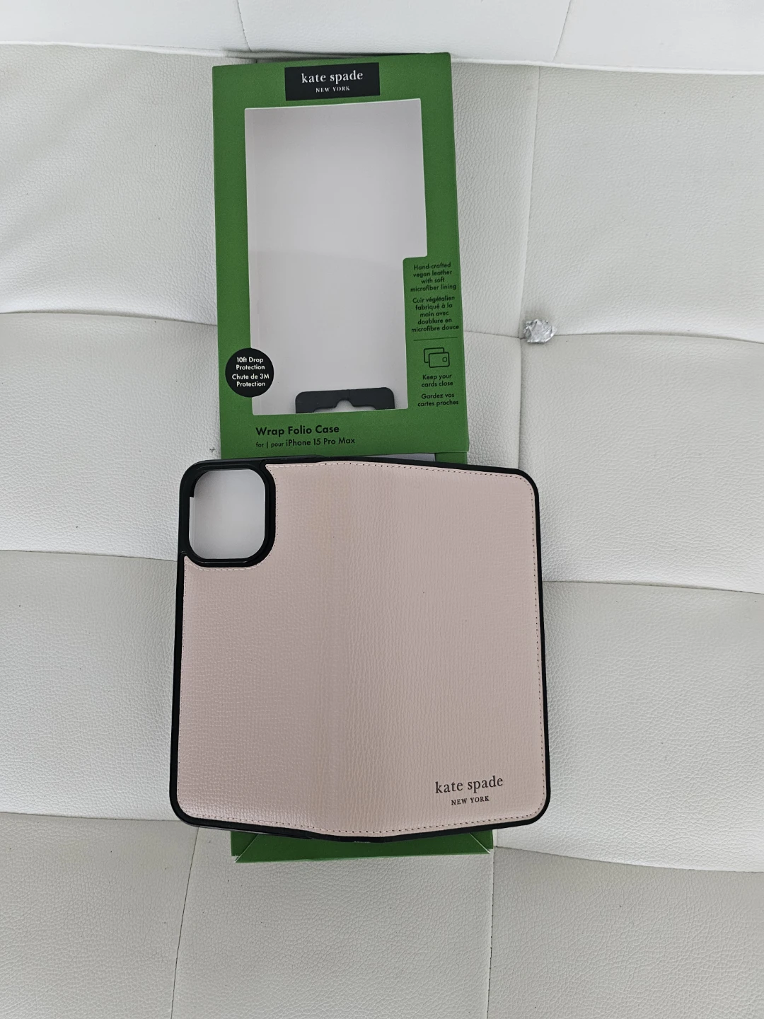 BNIB Kate Spade New York Wrap Folio Case for iPhone 15 Pro Max - photo 4