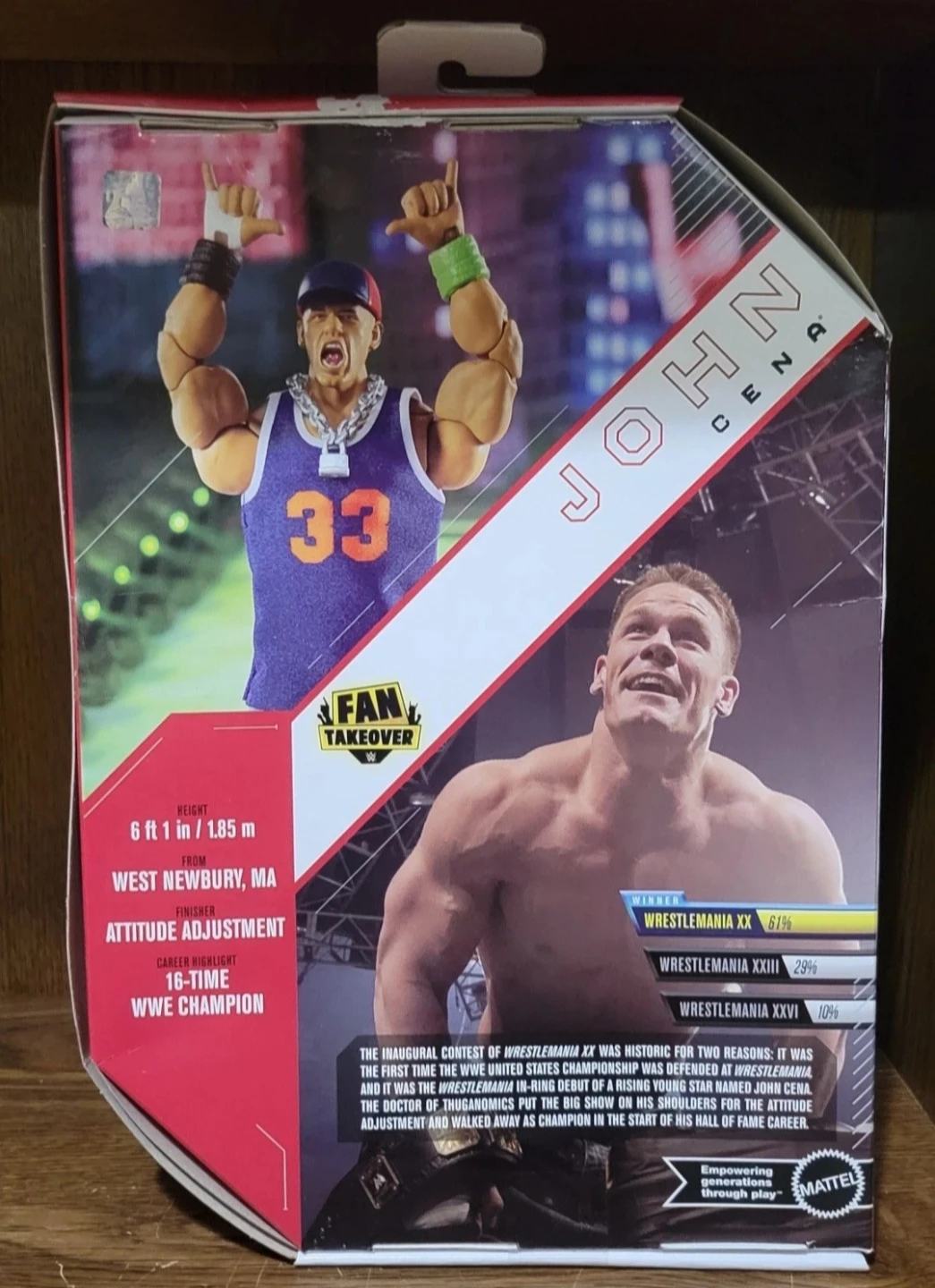 WWE Ultimate Edition Fan Takeover John Cena - photo 2