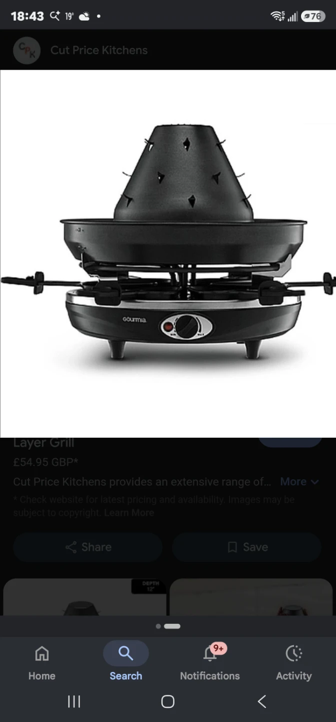 Gourmia GEG1400 Electric Raclette - photo 4