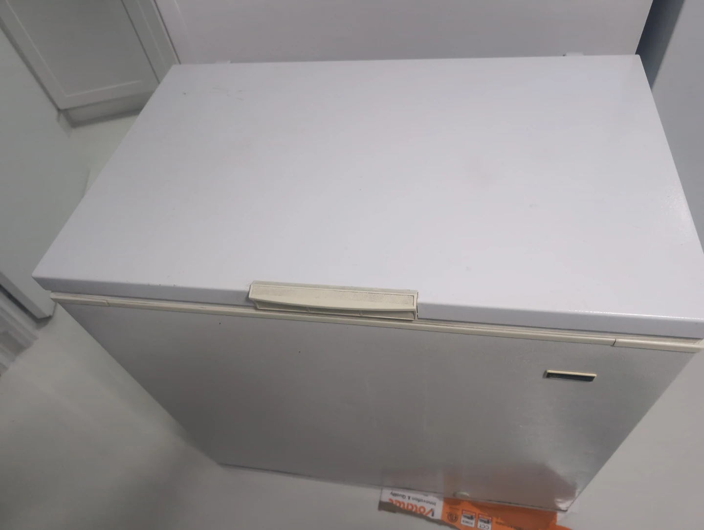 White Chest Freezer