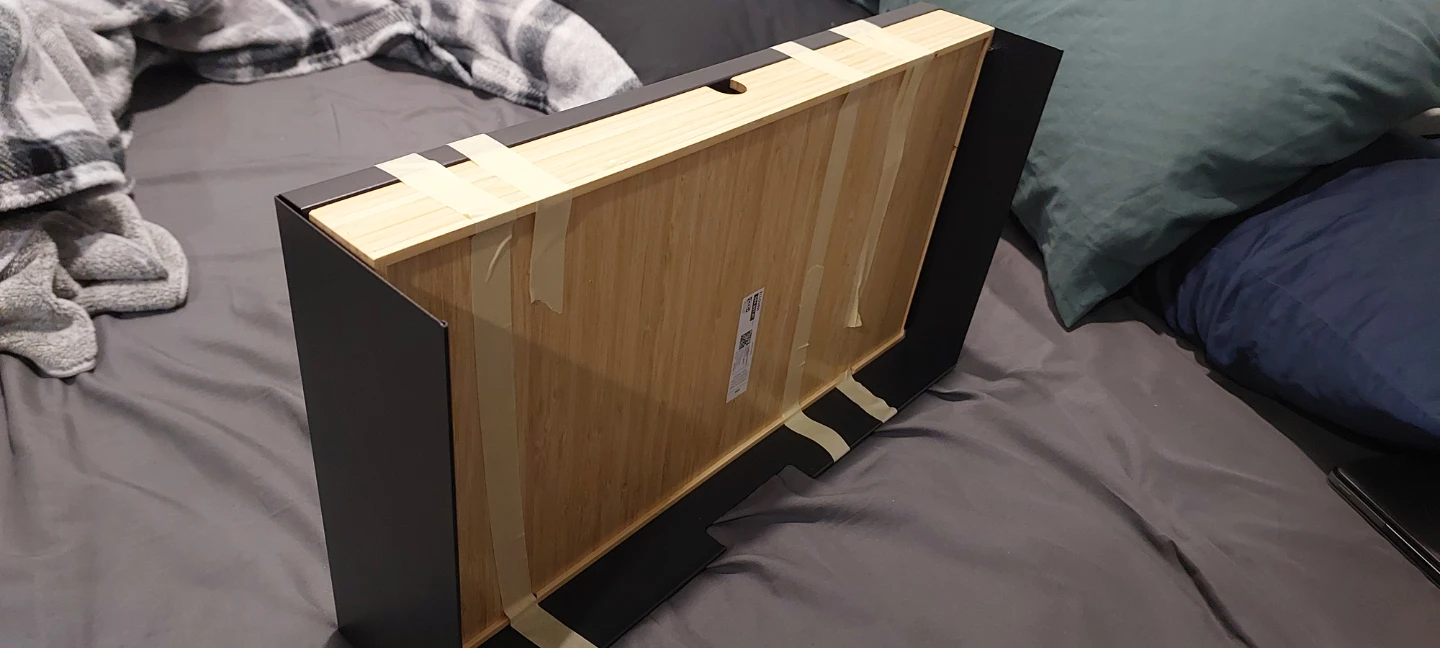 IKEA Monitor Stand with Drawer (Elloven) - photo 5