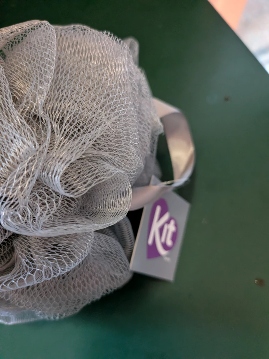 Free  Kit Bath Pouf. In Beige. ⚽ Grey. - photo 2