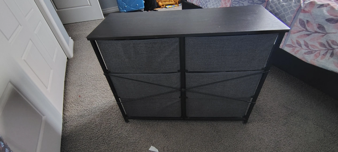 6-Drawer Fabric Storage Dresser - photo 5