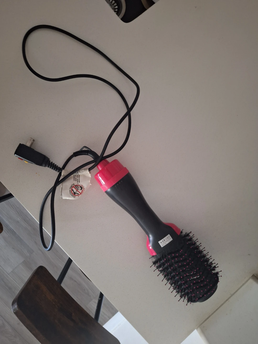 Hair Dryer Brush - Black & Red - photo 3