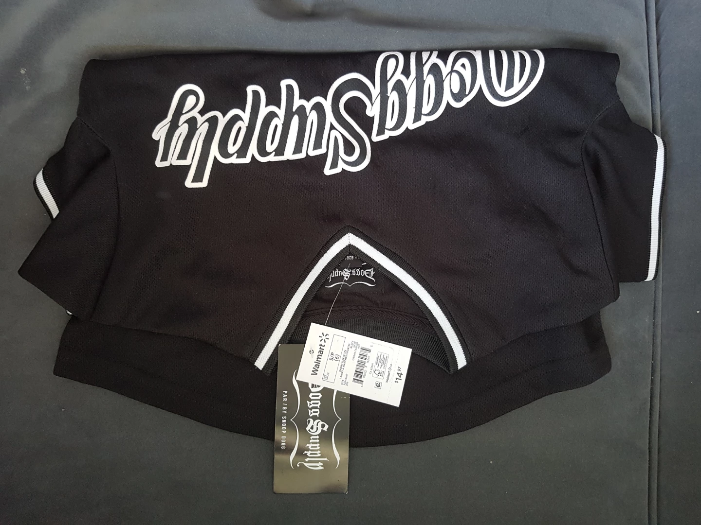 Doggy Supply Black Baseball Jersey - photo 3