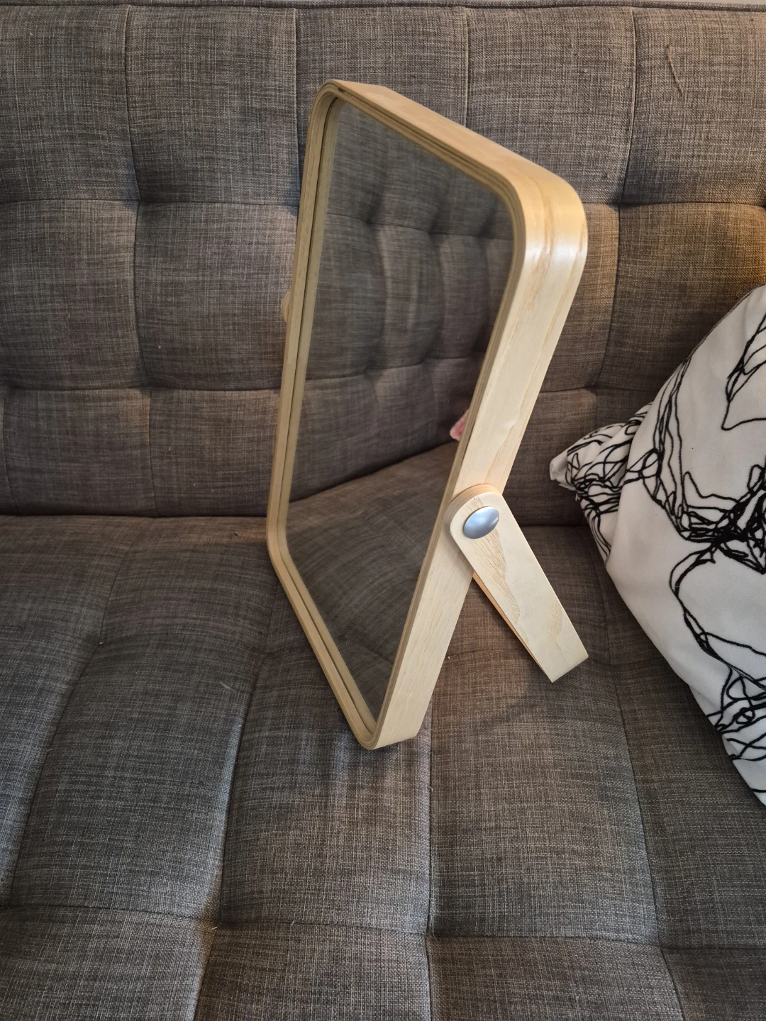 Wooden Framed Mirror - photo 2