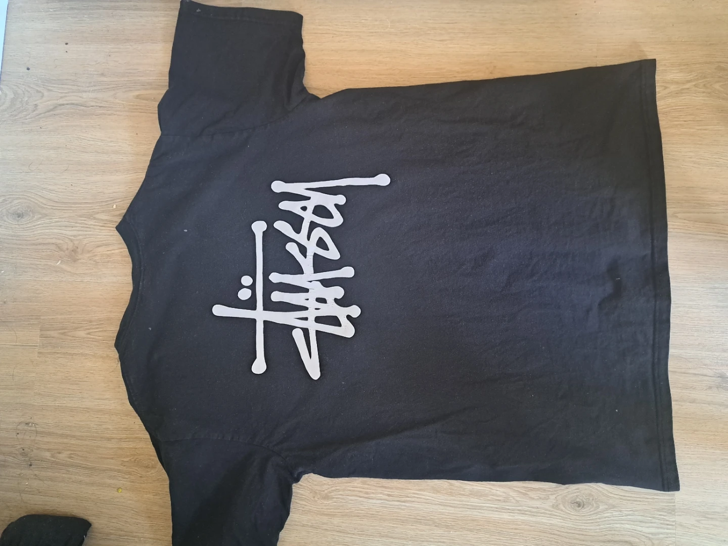 Black Stüssy T-Shirt - photo 2