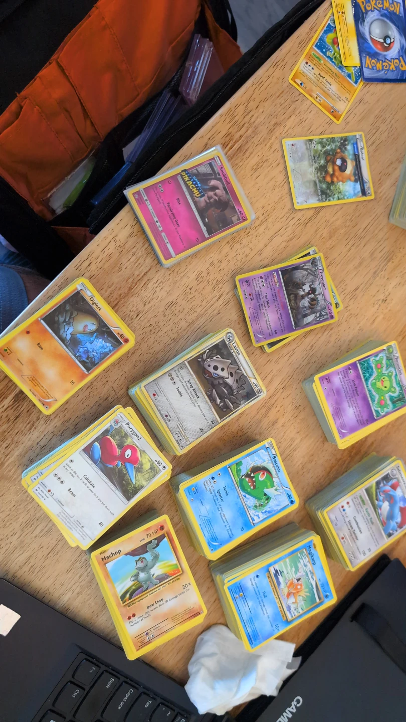 Assorted Pokémon Trading Cards