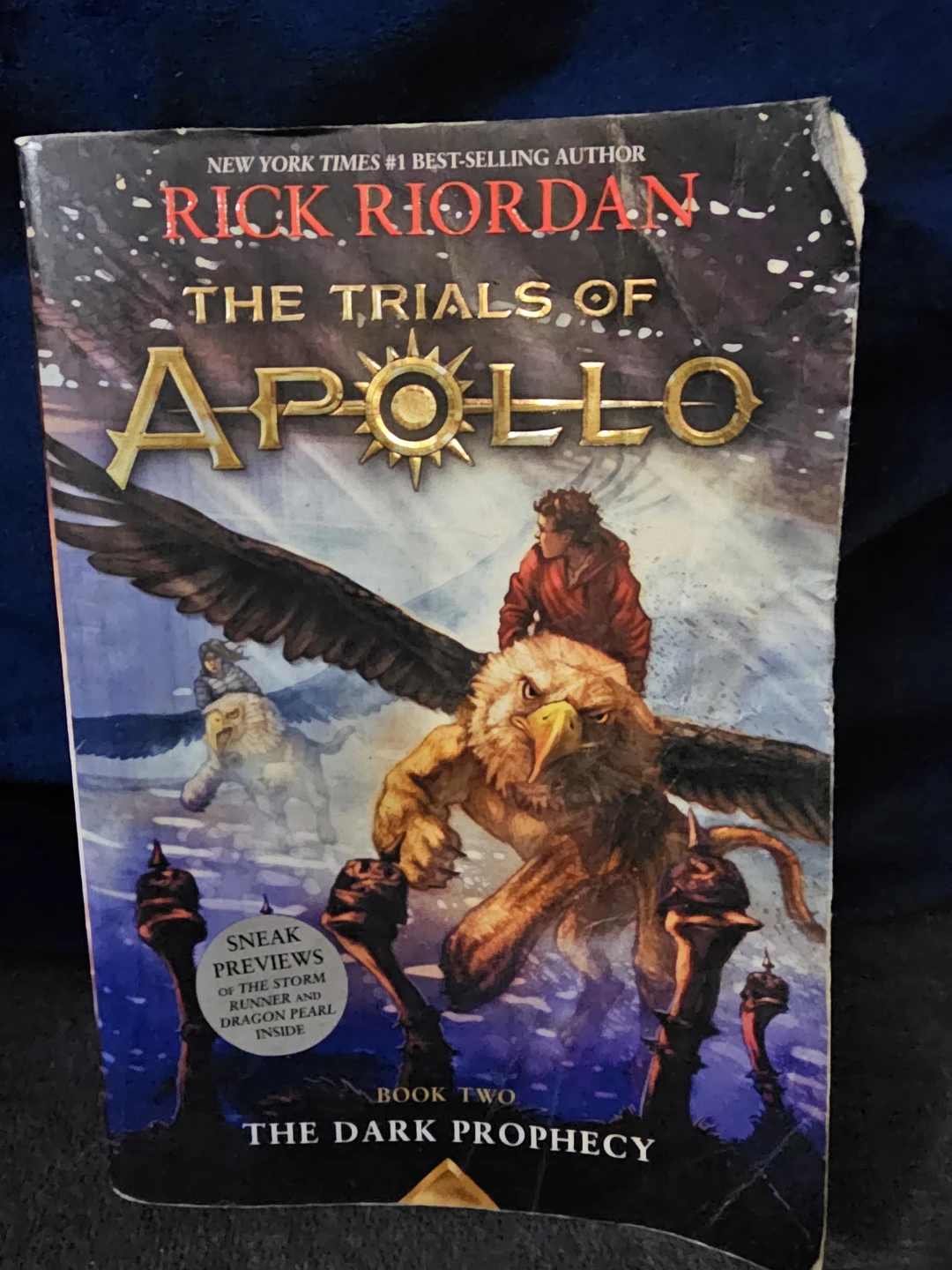 The Trials of Apollo: The Dark Prophecy by Rick Riordan (Book 2)
