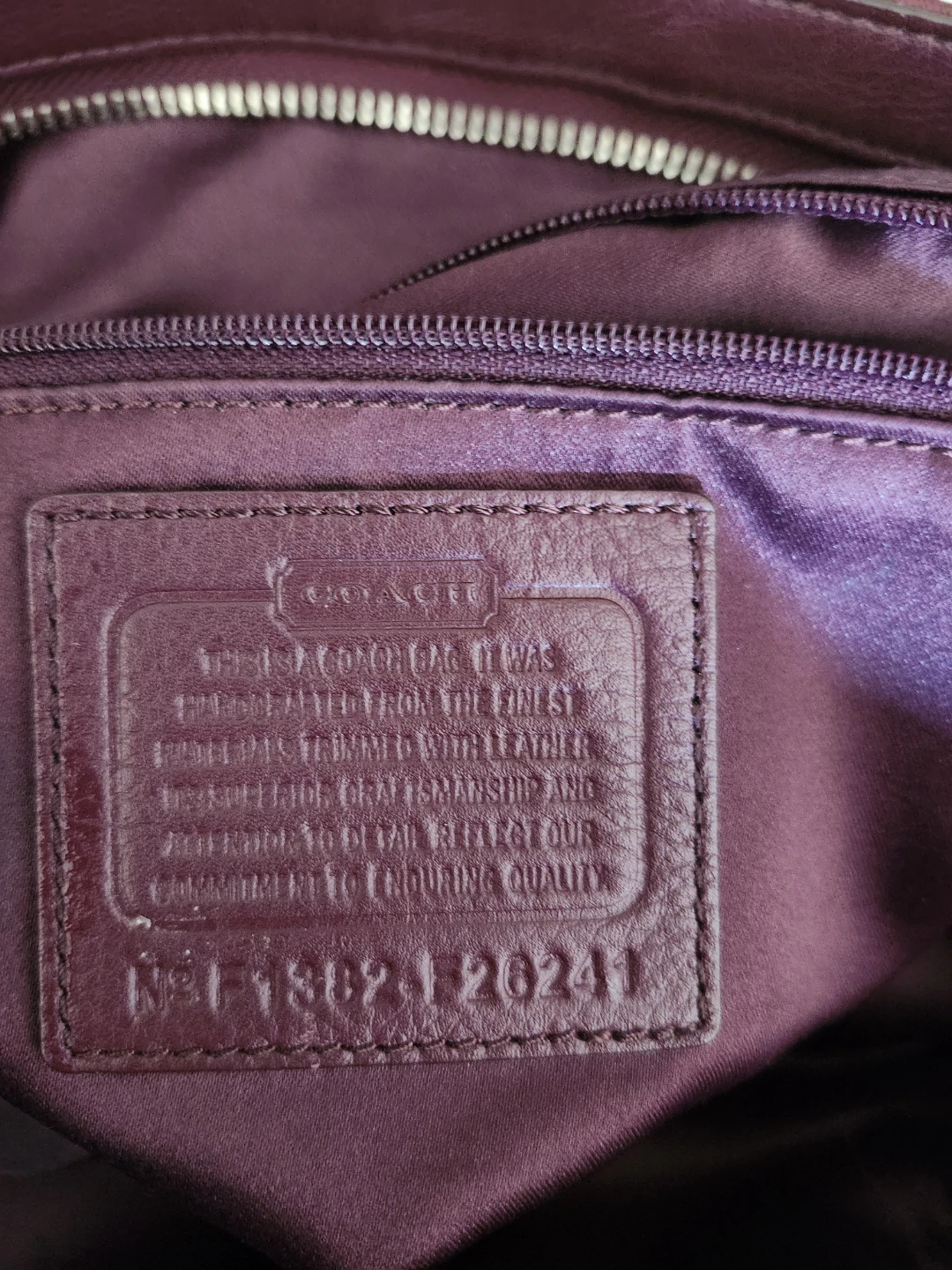 Coach Signature Satchel Bag Purse - photo 4