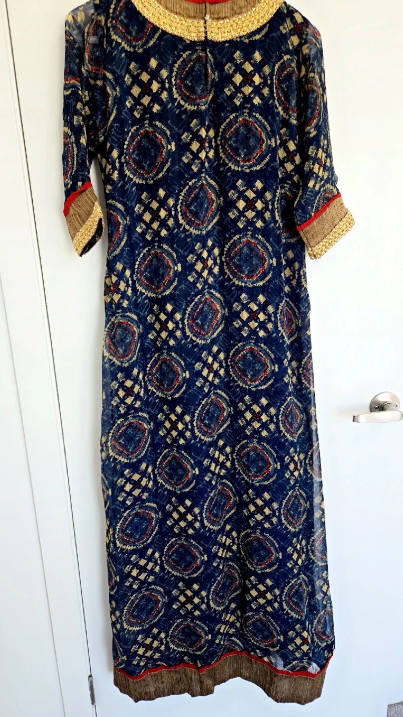 Blue Printed Kurti - photo 2