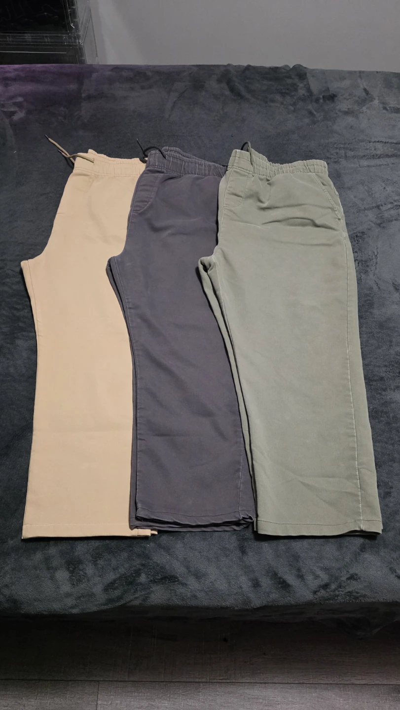 XL for 5'6 Mens - Three Pairs of Men's Casual Pants