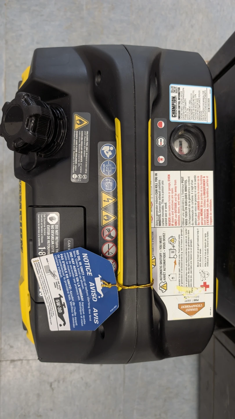 Champion 4000 Watts Dual Fuel Inverter Generator - photo 2
