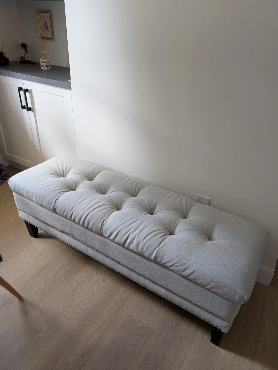 Tufted Storage Ottoman Bench