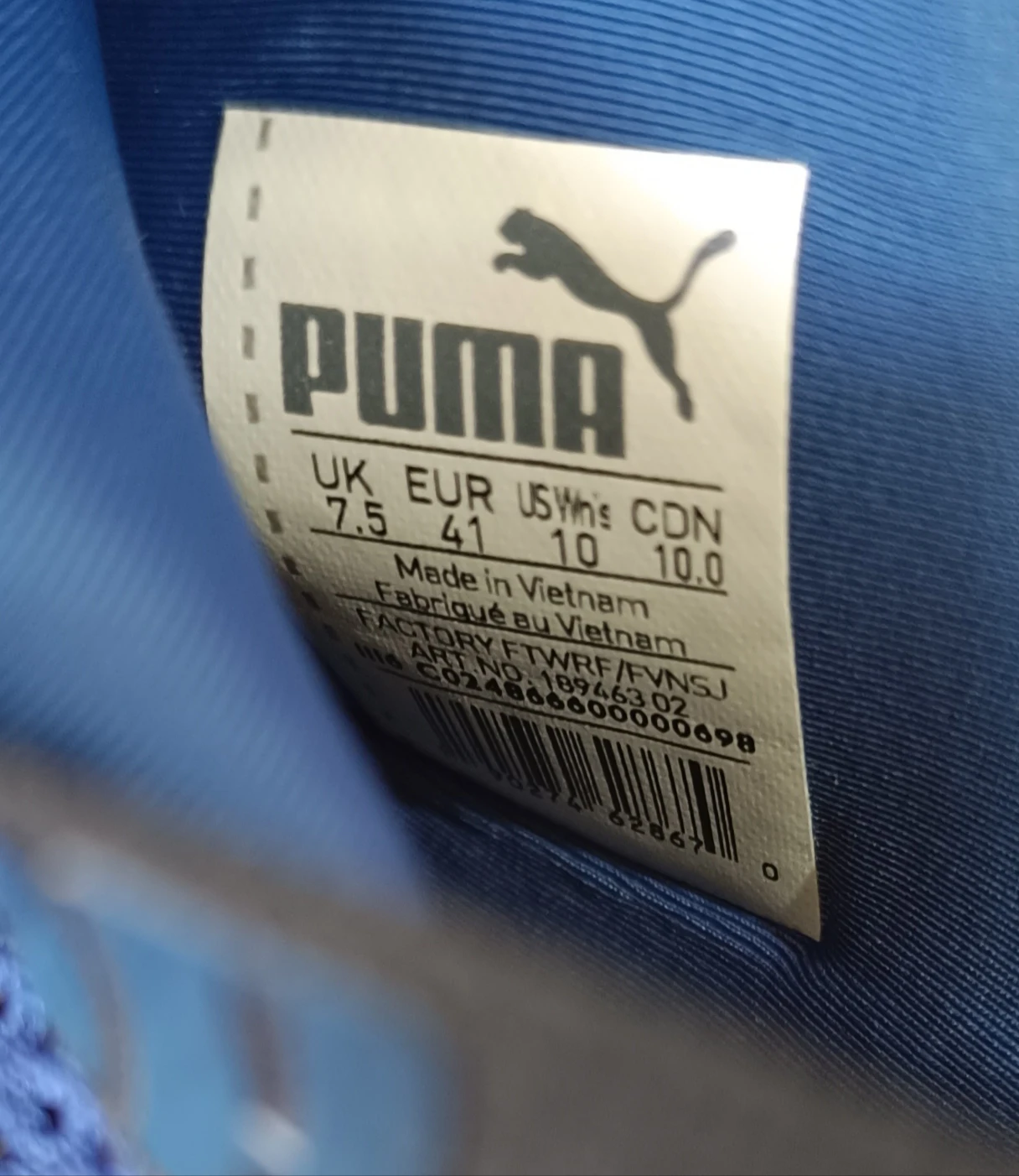 Puma Blue High-Top Sneakers - photo 4