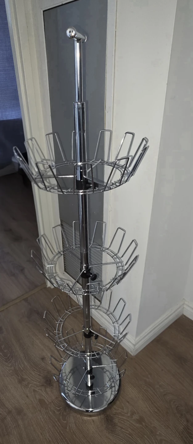 4-Tier Revolving Shoe Rack brand new - photo 2