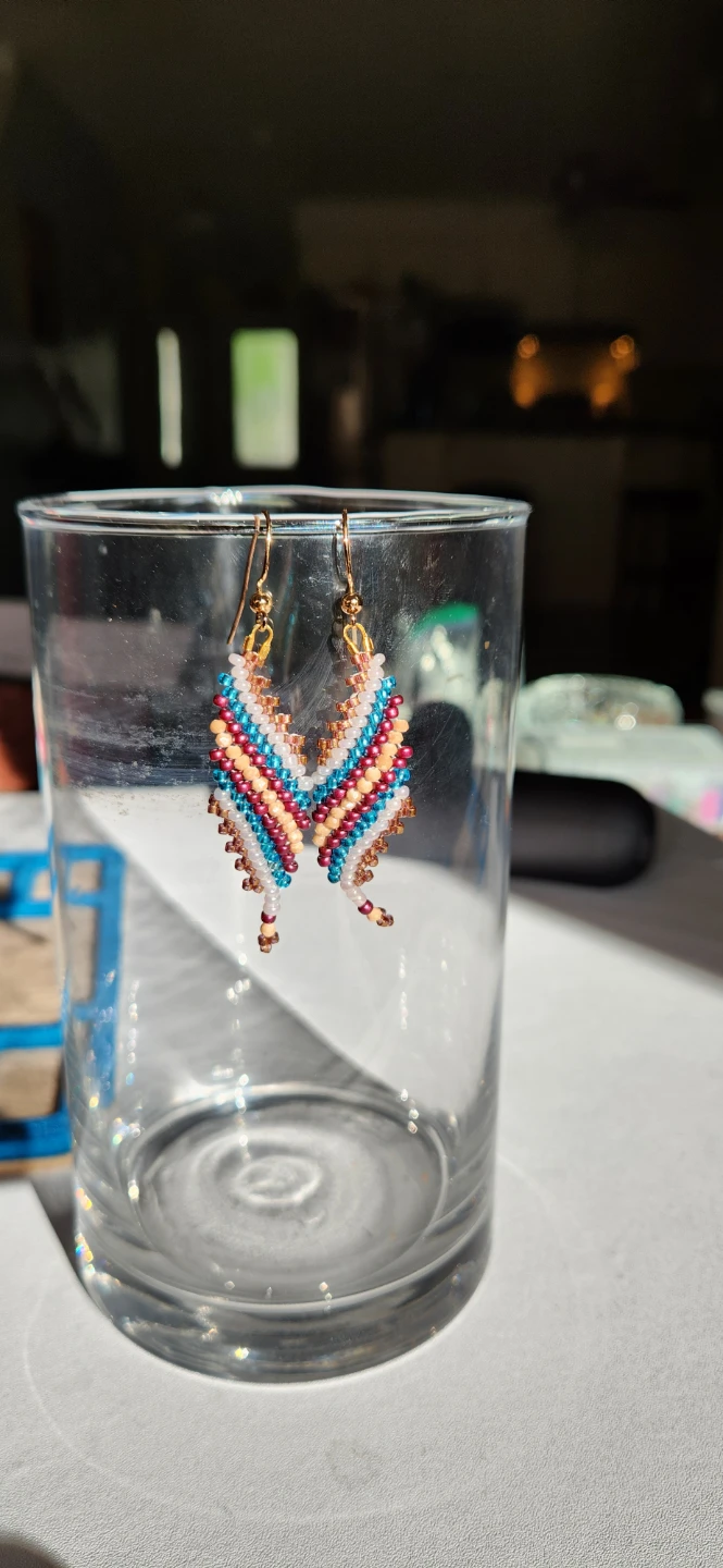 Beaded Earrings - photo 2