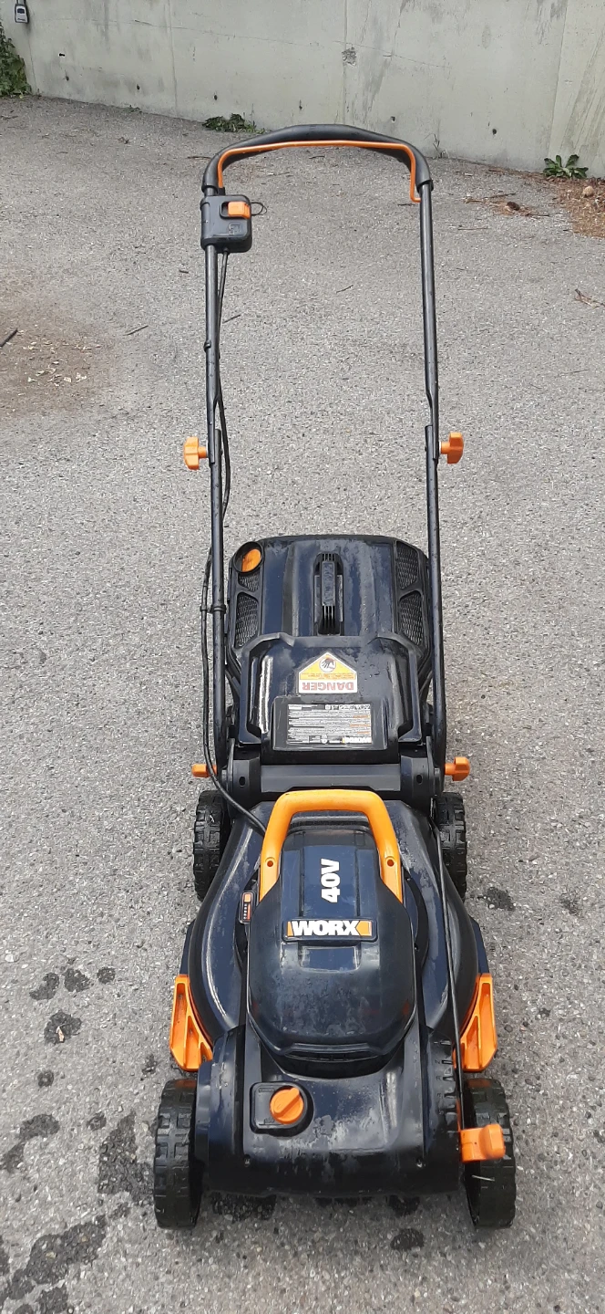 WORX 40V Cordless Electric Lawn Mower - photo 2