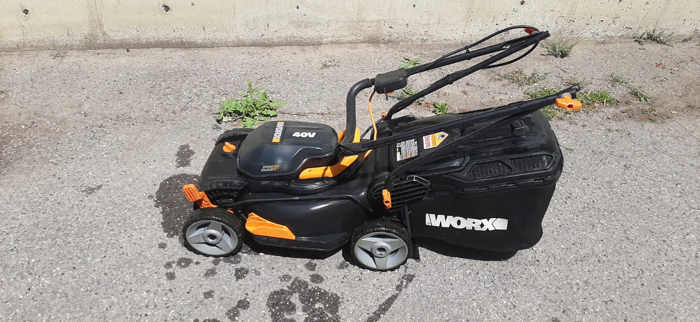 WORX 40V Cordless Electric Lawn Mower - photo 4