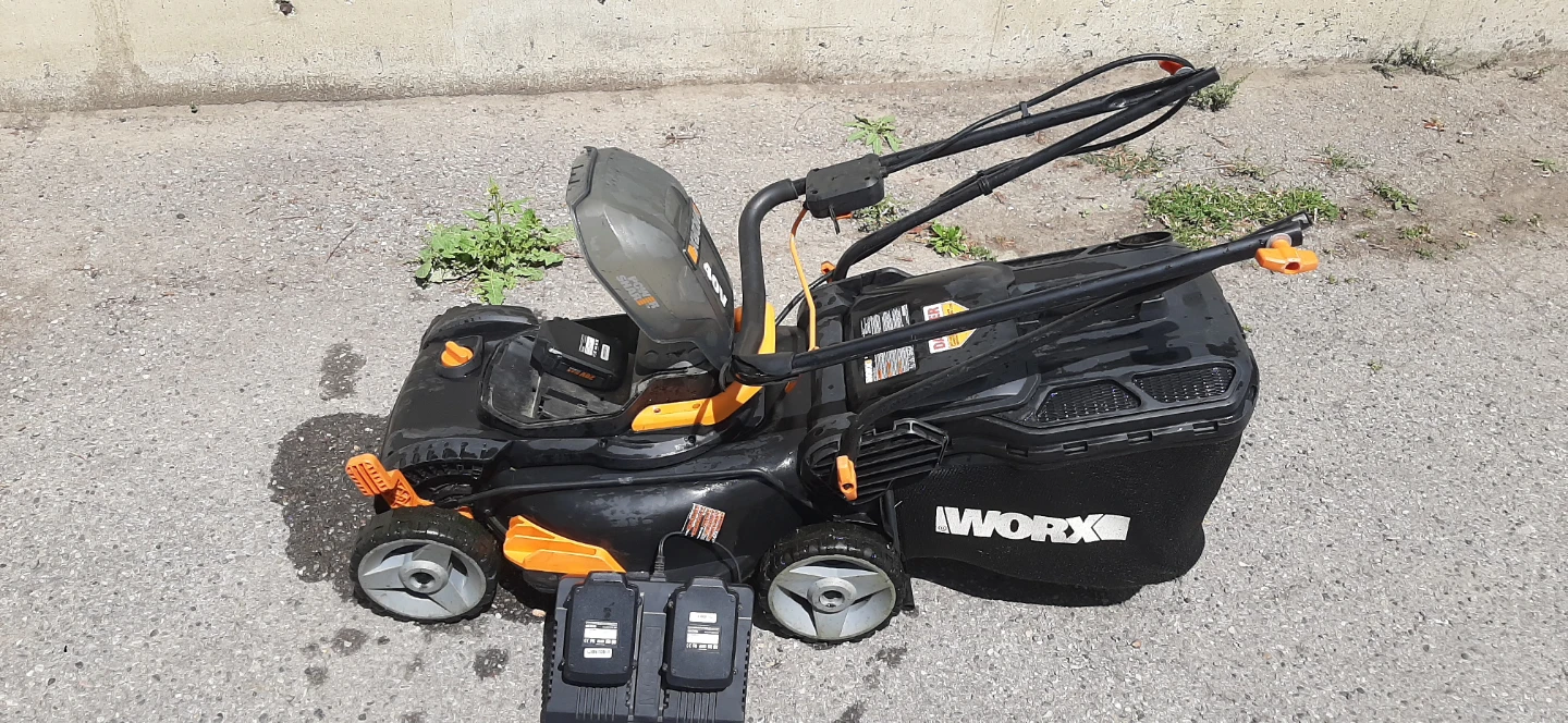 WORX 40V Cordless Electric Lawn Mower - photo 5