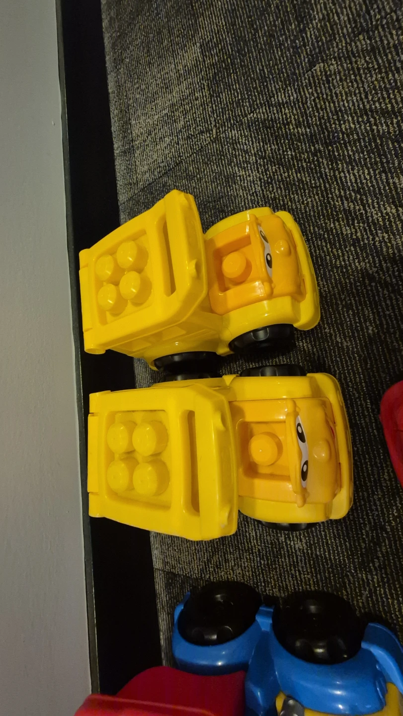Assorted Toy Trucks and Building Blocks - photo 4