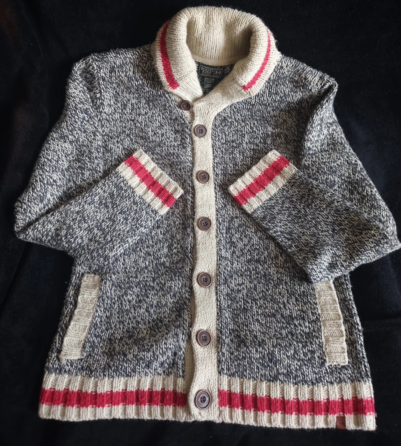 Roots Kids Cardigan XXL