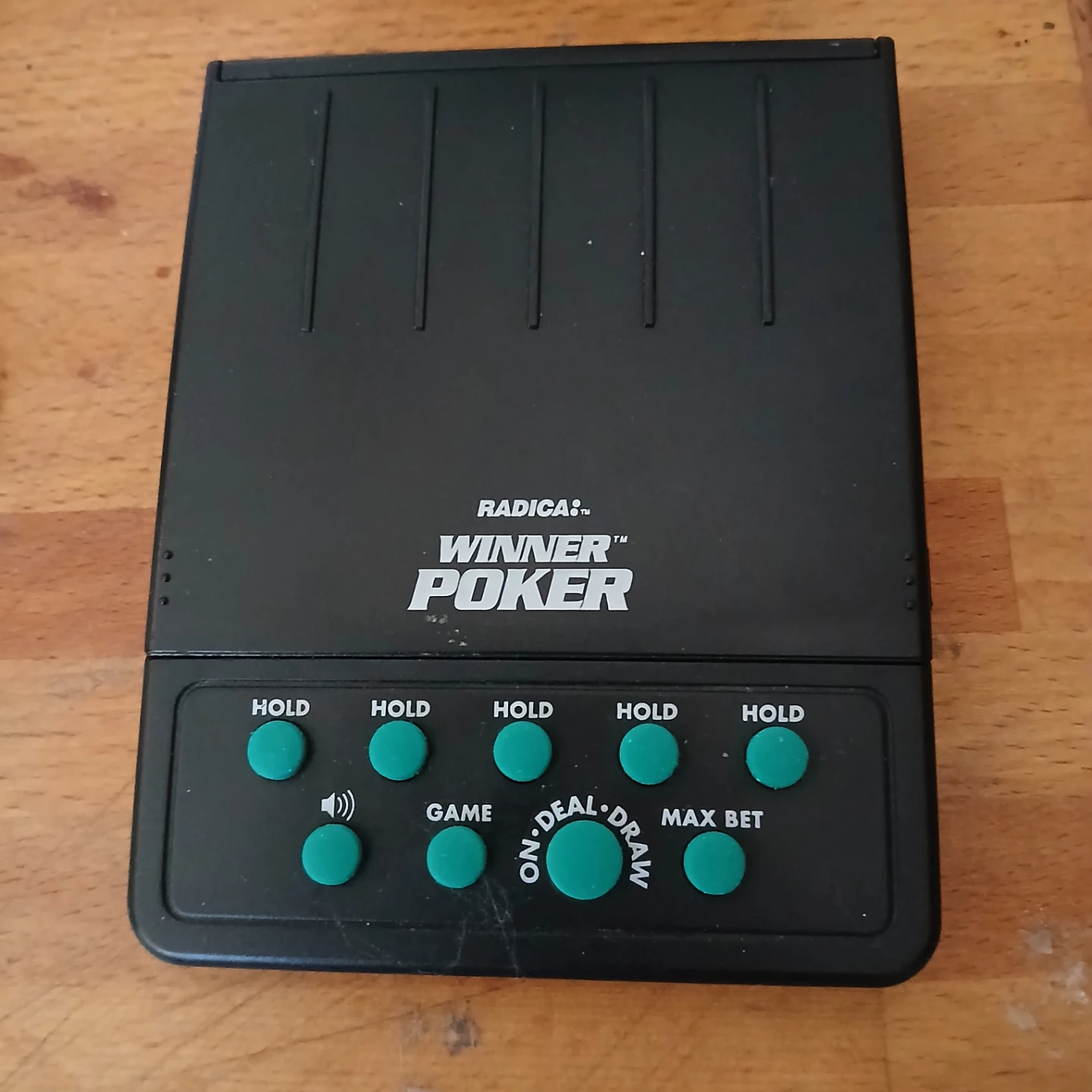 Radica Winner Poker Handheld Electronic Game - photo 2