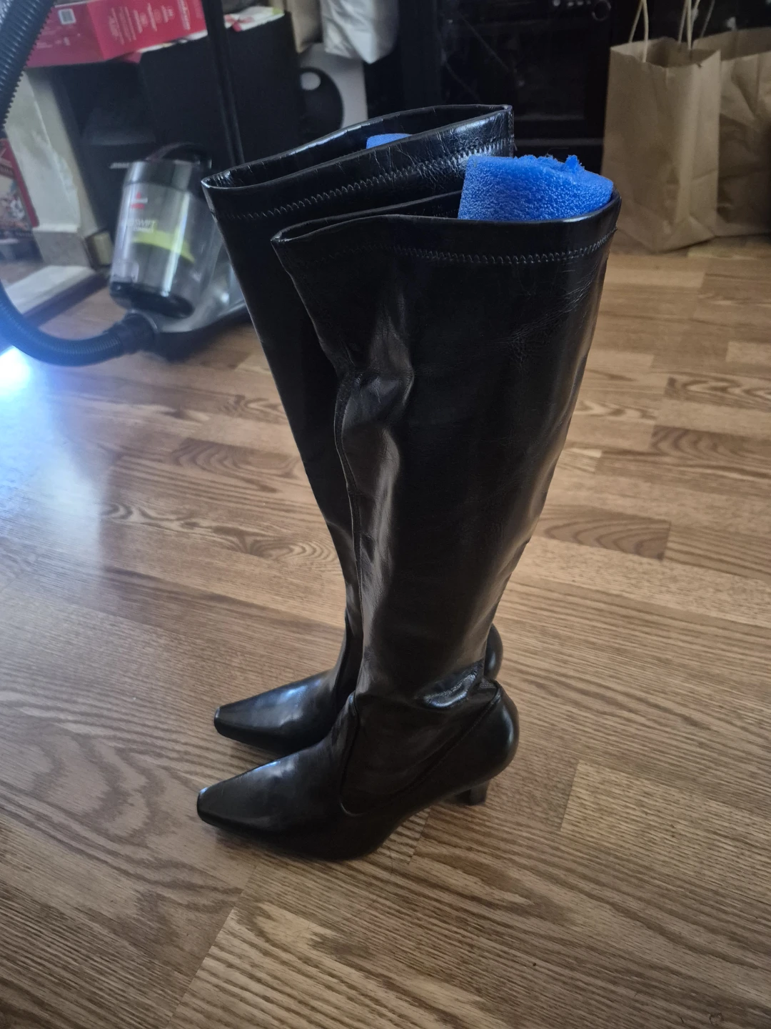 Franco Sarto Black Knee-High Boots - photo 4