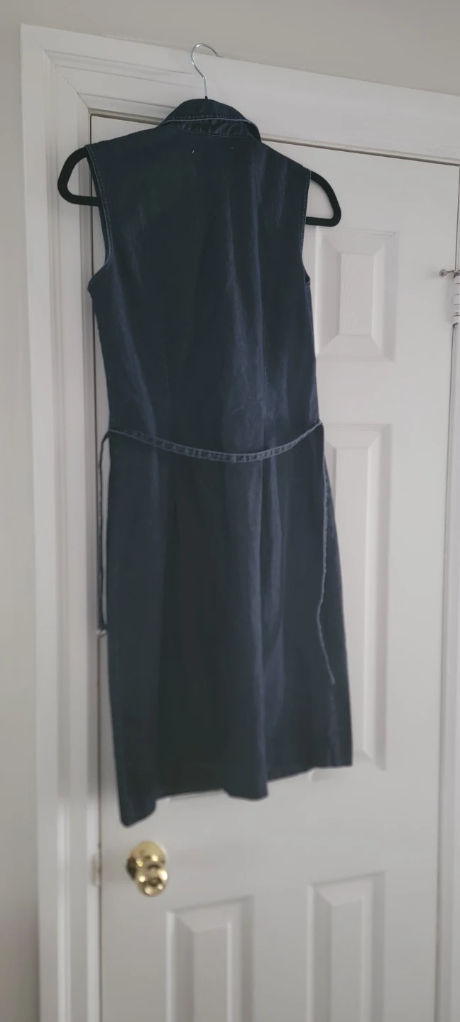 Point Zero Sleeveless Denim Dress Size 5 - photo 2